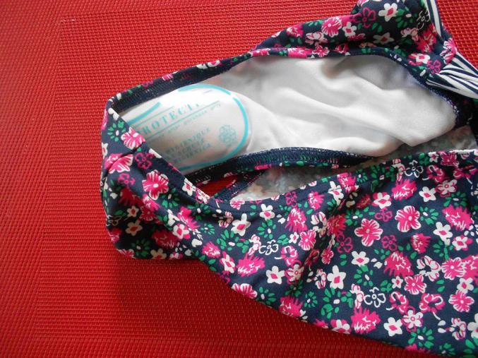 Maillot de bain femme Esprit fleuri 38 - 40 - 85B - NEUF