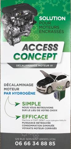 Deacalaminage, moteur, a l’hydrogène