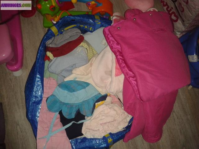 Lot de vetement Fille 1/3/6/9/12/18/23 mois
