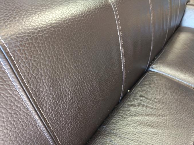 Canape Cuir Marron 3 places