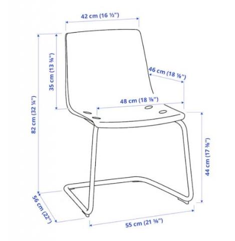 4 chaise IKEA