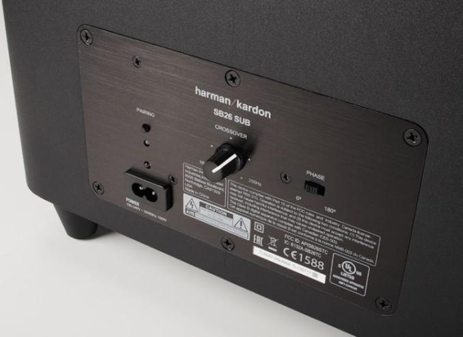 Barre de son Harman/Kardon SB26 avec caisson de basse sans fil 100W