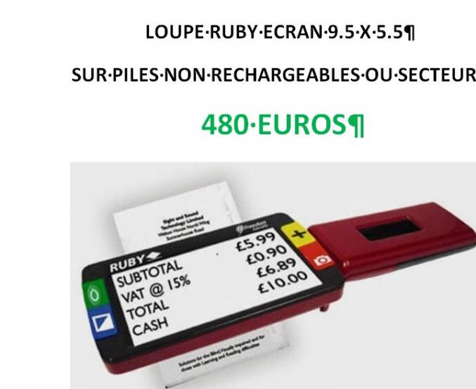 LOUPE NUMERIQUE RUBY