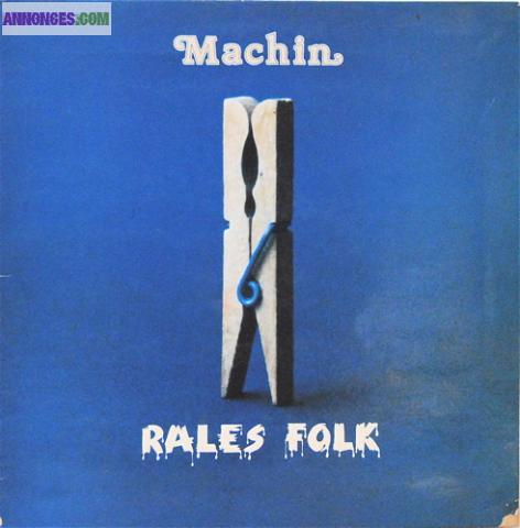 DISQUE VINYLE 33T MACHIN