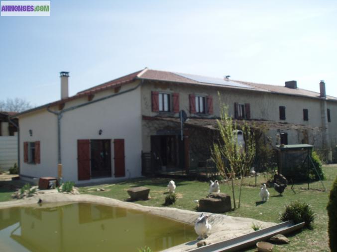 Ancienne ferme restaurée sur Septème