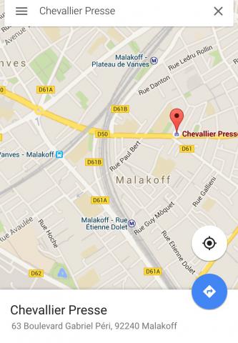 Fond de commerce région parisienne Malakoff 