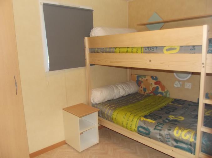 Mobil home au bord du lac