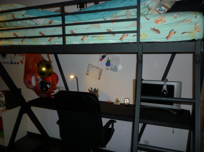 Lit mezzanine 1 personne ZAC