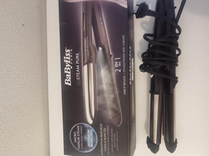 Babyliss steam pure