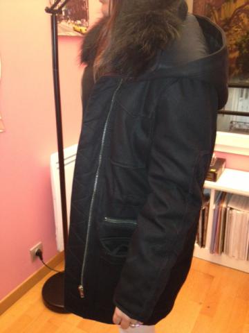 Manteau the kooples noir XS neuf avec étiquette