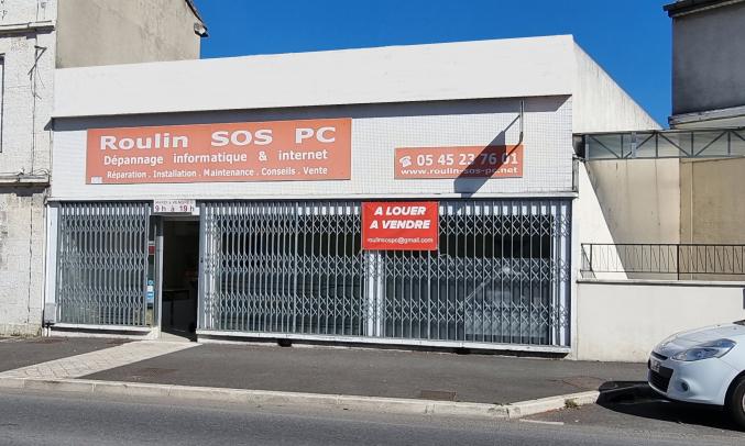 Local commercial libre tout commerce (axe principal 14000 véhicules/jour)