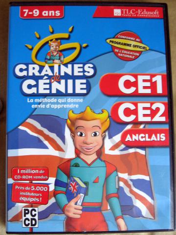 CD Rom graines de génie ANGLAIS 7/9 ans
