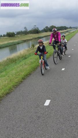 Voyage à vélo pour tous Canal du Midi 14AU 21/7/2013