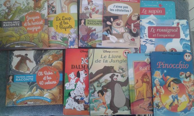11 LIVRES ENFANTS (5 – 7 ANS) – 10 euros