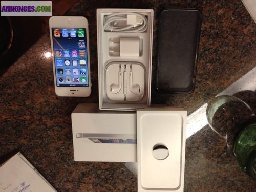 Apple iPhone 5, 64GB Blanc