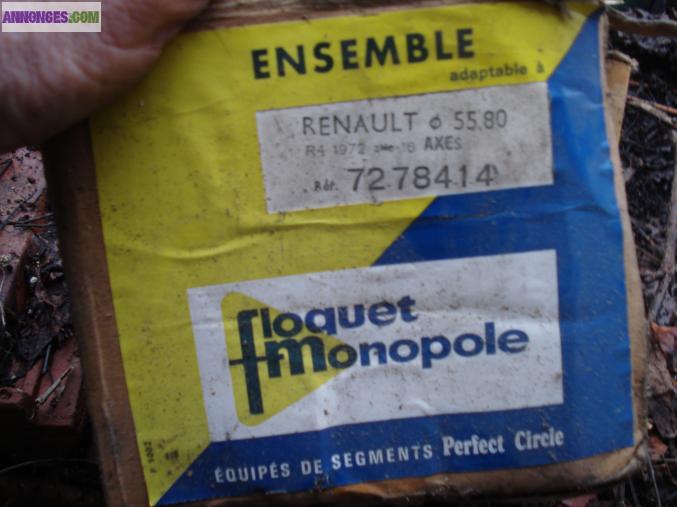 Kit pistons chemises