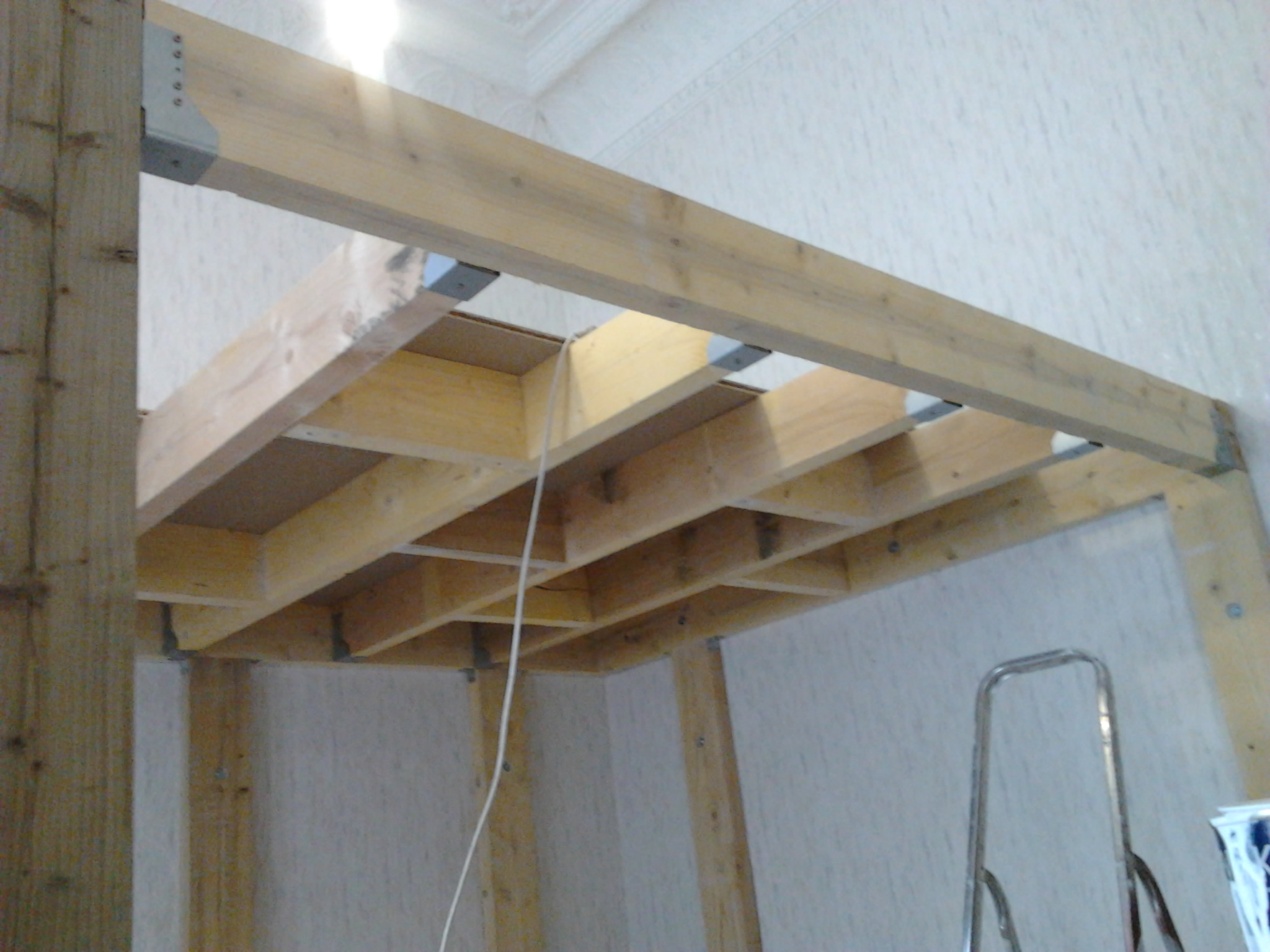 Réalisation sur mesure mezzanine en bois