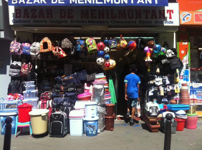 Fond de commerce à Menilmontant d'un bazar