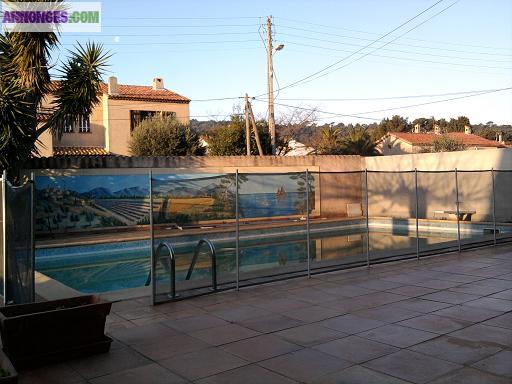 Magnifique rez de jardin