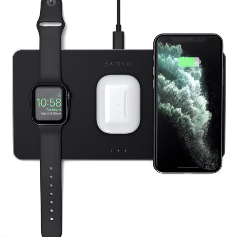 Nouveau chargeur induction 3 en 1 Satechi (CES 2020) / NEUF avec facture