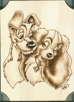 Tableaux gravé et découpe a la scie rubans