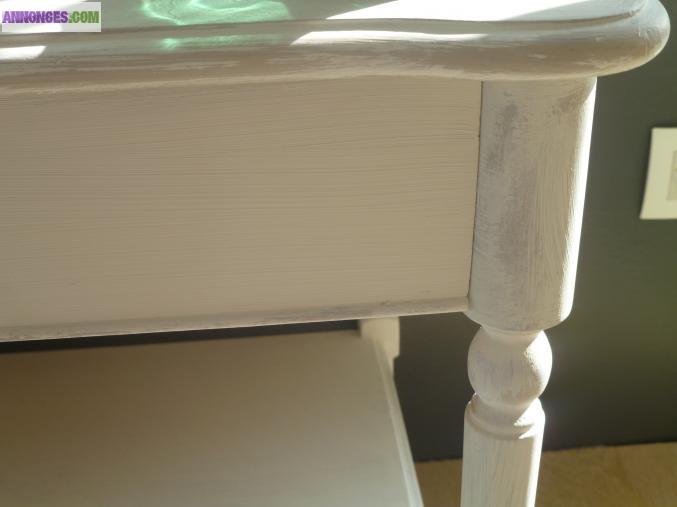 Console patinée à l'ancienne