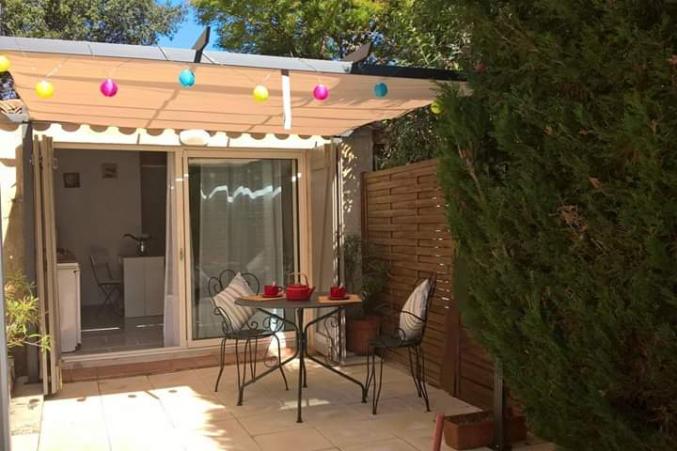 Studio terrasse parking