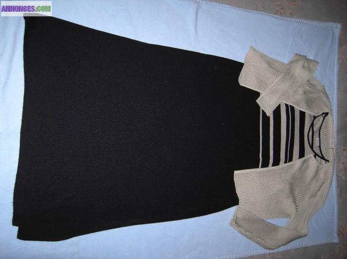 Ensemble de grossesse en lainage Taille XL