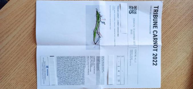 PLACE CIRCUIT REMPARTS ANGOULEME DIMANCHE  18/09/2022