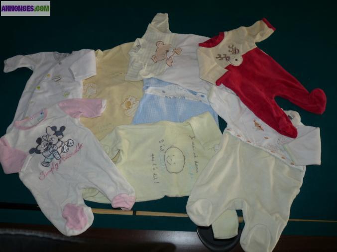 Vêtement de nuit jusqu'à 6 mois