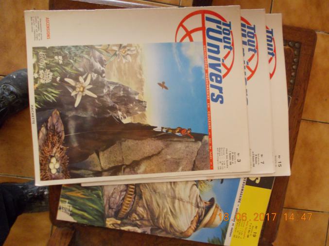 Lot revues diverses " tout l'univers"