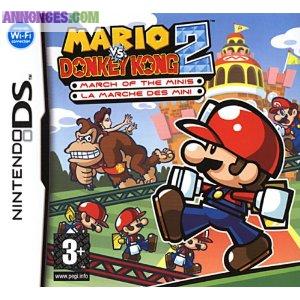 Mario vs.donkey kong 2 march of the minis ds neuf