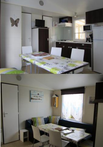  OLERON Cap Soleil,plage a 50 m -mobil home 3 chambres - 150 €
