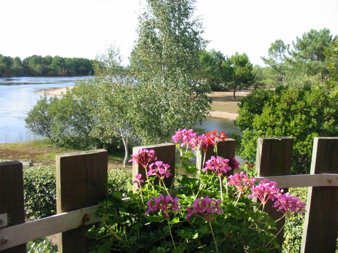 Appartement face au lac à Hourtin Port.