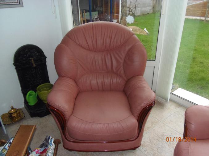 Fauteuils cuir