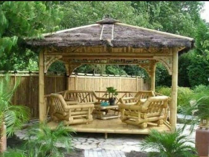 Bambou et produits en bambou.