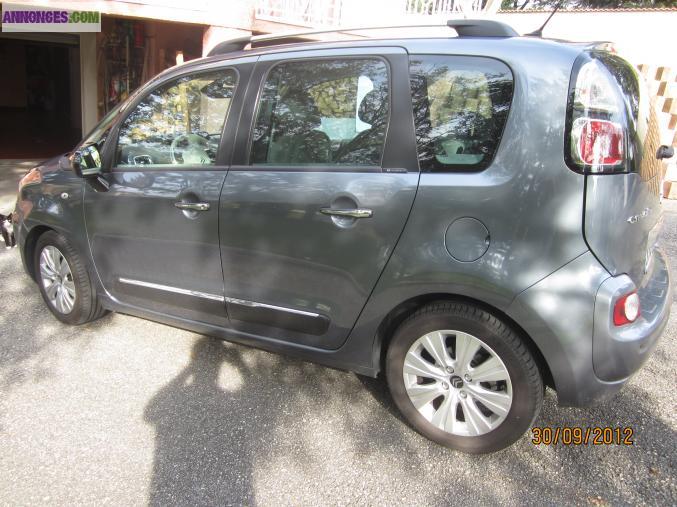C3PICASSO HDI 92CV EXCLUSIVE 2012 9000KM