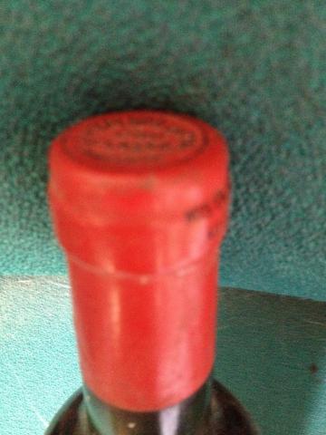 Bouteille de vin Margaux