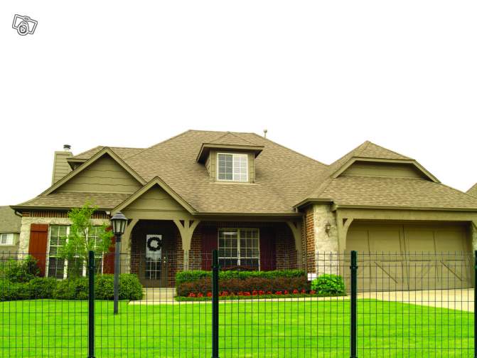 Clôture Grillage Panneau Rigide Portail Kit Occultation