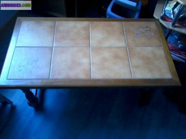 Clic-clac+table basse+table de chevet