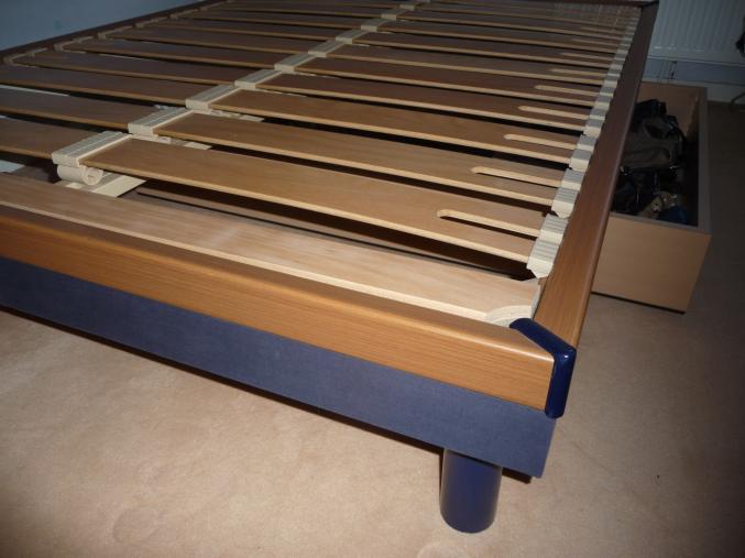 Sommier à lattes Tréca avec caisson bois