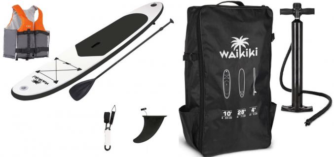 LOCATION PADDLES GONFLABLES WAIKIKI - DÉBUTANTS