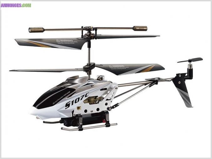Hélicoptère (Syma S107) + Fonctions Vidéo & Photo 