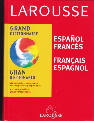 573  Espagnol/ Français  ou Français Espagnol  3 livres  
