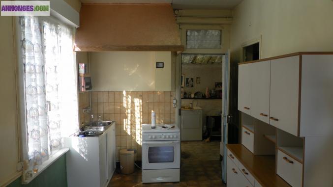 Maisaon + garage + 2 terrains