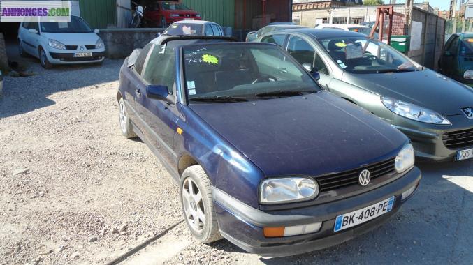 Golf 3 cabriole 1.8 ess