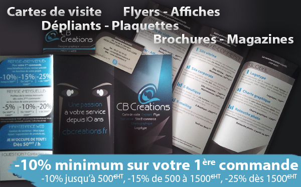 Création de carte de visite professionnelle TPE / PME