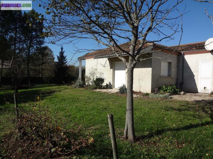 Maison F5  a temple sur lot