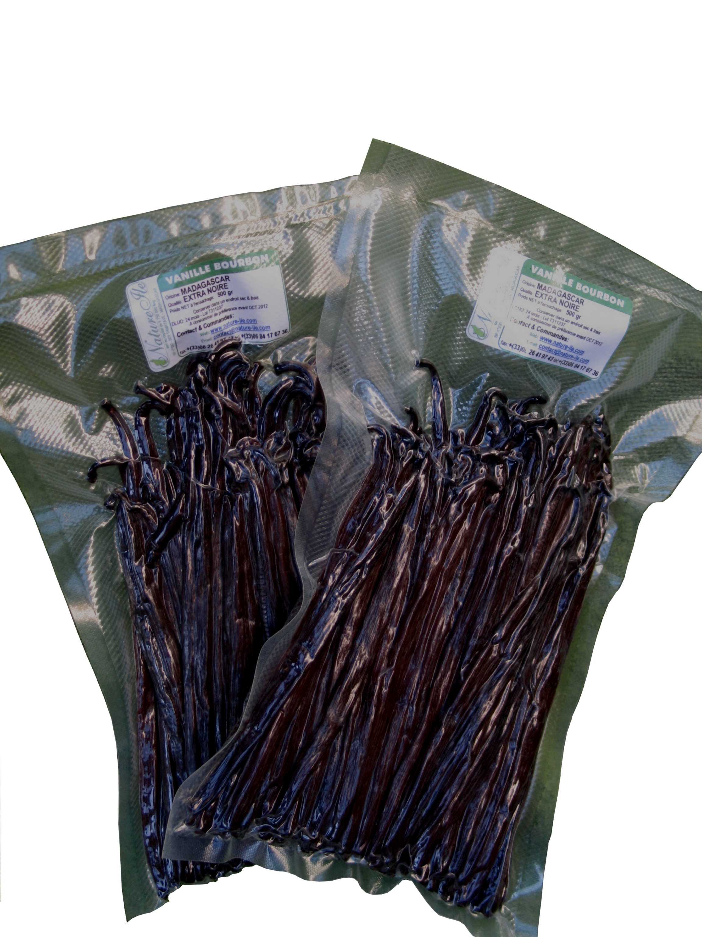 Vanille Bourbon de Madagascar en gousses x1kg