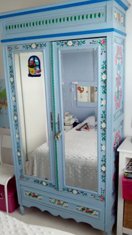  armoire à glaces 2 portes